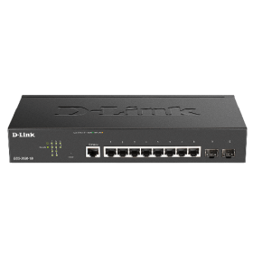 D-LINK SWITCH 8 PORTE GIGABIT MANAGED INCL. 2 X SFP