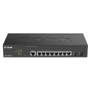 D-LINK SWITCH 8 PORTE GIGABIT MANAGED INCL. 2 X SFP