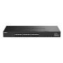 D-LINK SWITCH 28-PORT GIGABIT SFP STACKABLE SMART MANAGED SWITCH WITH 4 X 10G SFP+ PORTS