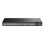 D-LINK SWITCH 52-PORT GIGABIT STACKABLE SMART MANAGED SWITCH WITH 4 X 10G SFP+ PORTS