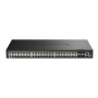D-LINK SWITCH 52-PORT GIGABIT STACKABLE POE+ SMART MANAGED  SWITCH WITH 4 X 10G SFP+ PORTS