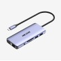 HIKVISION HIKSEMI HUB 11 IN 1, FAST CHARGE, HDMI, VGA,SD, TF, USB3.0*2, USB2.0*2, Audio, RJ4