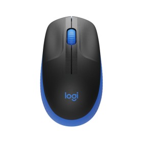LOGITECH MOUSE WIRELESS M190 FULL-SIZE, OTTICO, USB, BLU