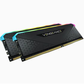CORSAIR RAM VENGEANCE RGB RS 16GB 2x8GB DDR4 3200 PC4-25600 C16 1.35V DESKTOP MEMORY