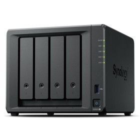 NAS SYNOLOGY DS925+ X 4HD/SSD 3.5"/2.5"SATA-NO HD-AMD RYZEN V1500B--DDR4 4GB-2P GIGA-2P USB-1P
