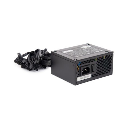 VULTECH ALIMENTATORE MICRO ATX, 500W VENTOLA TERMOREGOLATA, SERIE ESSENCE