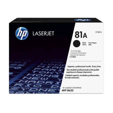 HP TONER NERO 81A 10.500PAG PER SERIE M604 M605 M606