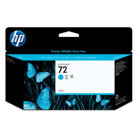 HP CART INK 72 CIANO VIVERA 130 ML PER PLOTTER 1100/T610