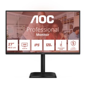 AOC MONITOR 27 LED IPS QHD 16:9 4MS 120hz 350 CDM, PIVOT, DP/HDMI, MULTIMEDIALE