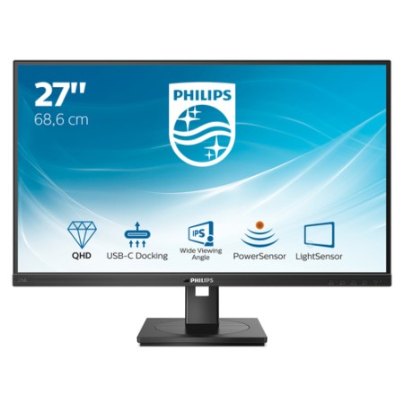 PHILIPS MONITOR 27 LED IPS 16:9 QHD 350 CDM, USB-C 90w, PIVOT, DP/HDMI, MULTIMEDIALE