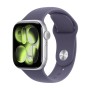 APPLE WATCH SERIES 11GPS42MMSILVER ALUMINIUM CASE WITH PURPLE FOG SPORT BAND - M/L