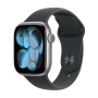 APPLE WATCH SERIES 11GPS + CELLULAR 42MM SPACE GREY ALUMINIUM CASE WITH BLACK SPORT BAND - S/M