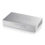 ZYXEL SWITCH UNMANAGED 8 PORTE GIGABIT (8 PORTE PoE, FINO A 60W), CHASSIS METALLO, DESKTOP  PORTE PoE, FINO A 60