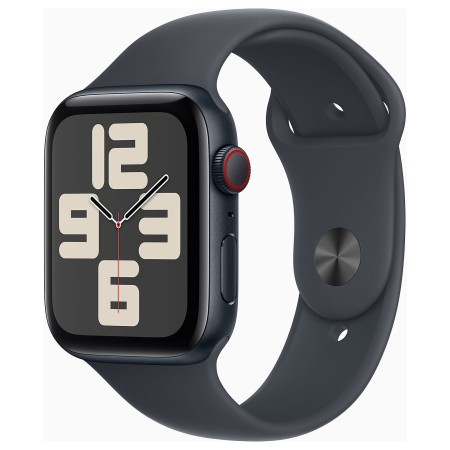 APPLE WATCH SE GPS + CELLULAR 44MM MIDNIGHT ALUMINIUM CASE WITH MIDNIGHT SPORT BAND - S/M