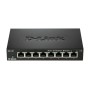 D-LINK SWITCH 8 PORTE 10/100 CASE METALLICO
