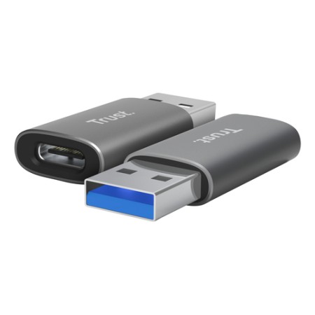 TRUST ADATTATORE CALYX USB-A TO USB-C,  2PACK