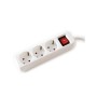 VALUE POWER STRIP, 3X, CON INTERRUTTORI, BIANCO, 1.5M, SHUKO