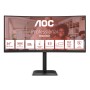 AOC MONITOR CURVO 34 LED VA UWQHD 21:9 4MS 120hz 350 CDM, REG ALTEZZA, USB-C, DP/HDMI, MULTIM