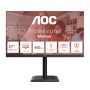 AOC MONITOR 27 LED IPS 4K UHD 16:9 4MS 75hz 400 CDM, PIVOT, DP/HDMI, USB-C, MULTIMEDIALE
