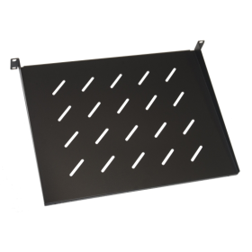LINK RIPIANO PER ARMADIO 19" 1 UNITA PROFONDITA 350 MM NERO
