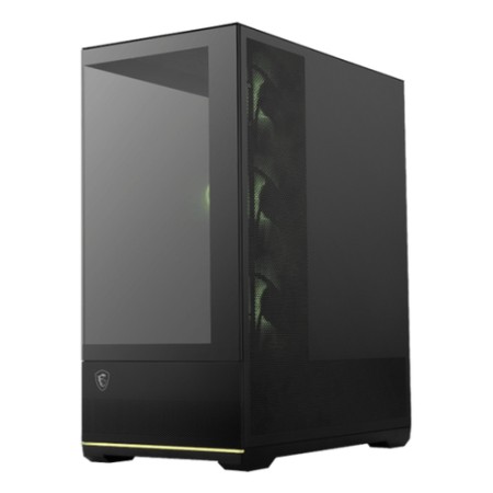 MSI CASE NERO, 2 USB, 1TYPE-C, 3X120MM ARGB REVERSE BLADE FAN, 1X120MM ARGB FAN, ARGB+PWM CONTROL BO