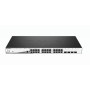 D-LINK SWITCH 24 PORTE GIGABIT POE + 4 PORTE SFP JUMBO FRAME 370W