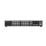 REYEE SMART SWITCH POE GIGABIT 20 P. 16 P. POE/POE+, 2 P. UPLINK GIGABIT RJ45/SFP, POWER BUDGET 250W