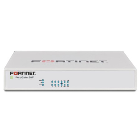 FORTIGATE-80F 8 PORTE GE RJ45, 2 P. CONDIVISE RJ45/SFP MEDIA WAN.