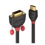 LINDY CAVO HDMI A DVI-D BLACK LINE, 2M