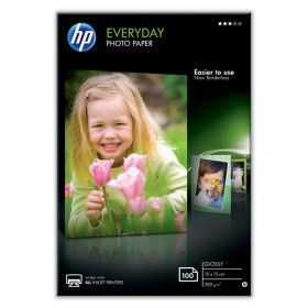 HP CARTA FOTOGRAFICA LUCIDA HP EVERYDAY GLOSSY PHOTO PAPER - 100 FOGLI/10X 15 CM