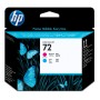 HP TESTINA MAGENTA E CIANO N 72 PER DESIGNJET T1100