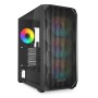 SHARKOON CASE AK3 RGB ATX BLACK