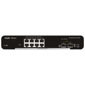 REYEE CLOUD SWITCH MANAGED GIGABIT L2 8 PORTE, 2 SLOT SFP (CHASSIS METALLICO DESKTOP)