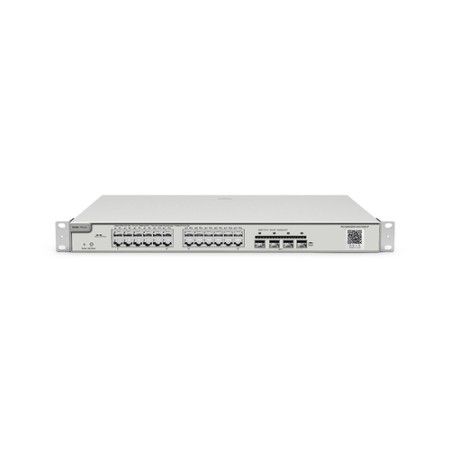 REYEE CLOUD SWITCH MANAGED GIGABIT L2, 24 PORTE GIGABIT RJ45, 4 SLOT SFP+ 10G, 19" RACK MOUNT