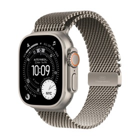 APPLE WATCH ULTRA 3GPS + CELLULAR49MMNATURAL TITANIUM CASE WITH NATURAL TITANIUM MILANESE LOOP -