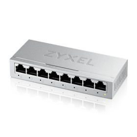 ZYXEL SWITCH UNMANAGED GS-108B V5 , 8 PORTE GIGABIT, CHASSIS METALLO, DESKTOP