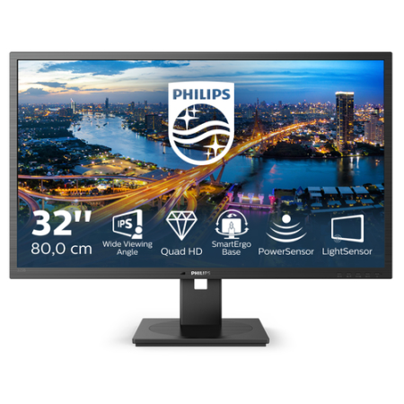 PHILIPS MONITOR 32 LED IPS 16:9 2560x1440 4MS 250 CDM, DP/HDMI, PIVOT, MULTIMEDIALE