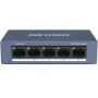 SWITCH HIKVISION 10/100 CASE METALLICO - SOHO 5 10/100M RJ45 PORTS, DESKTOP STEEL CASE UNMANAGED