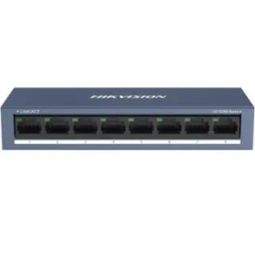 SWITCH HIKVISION 10/100 CASE METALLICO - SOHO 8 10/100M RJ45 PORTS, DESKTOP STEEL CASE UNMANAGED