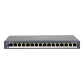 SWITCH HIKVISION GIGABIT CASE METALLICO POE - SOHO 8 GIGABIT POE PORTS, 8 GIGABIT RJ45, 802.3AF/AT,