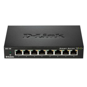 D-LINK SWITCH 8 PORTE GIGABIT CASE METALLICO