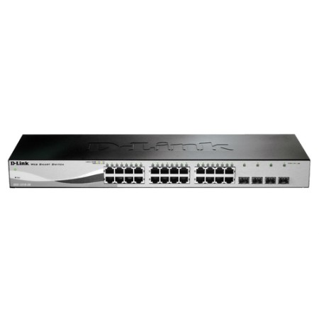 D-LINK SWITCH 24 PORTE GIGABIT + 4 PORTE SFP SMART+