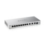 ZYXEL SWITCH SMART MANAGED 8X GB 3X 10MGBE 1X SFP+ 10GBE, - EASY MANAG, DESKTP/RACK
