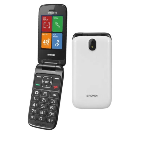 BRONDI CELLULARE STRIKE 4G LIGHT GREY