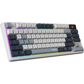 MSI  GK600 BLUE FORGE KEYBOARD ITA  WHITE DARK BLUE25 LIGHT
