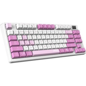 MSI  GK600 WHITE DEEP PURPLE LIGHT PURPLE FORGE  KEYBOARD ,ITA