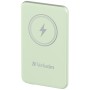 VERBATIM POWER BANK WIRELESS MAGNETICO 5000 mAh VERDE