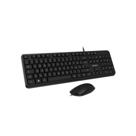 VULTECH TASTIERA E MOUSE BUNDLE, CON FILO USB, 2000DPI