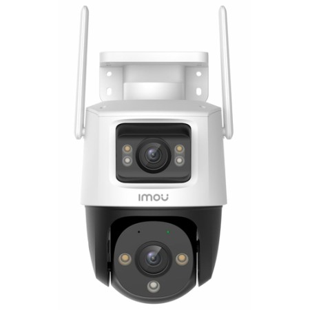 IMOU CRUISER DUAL 10MP TELECAMERA OUTDOOR MOTORIZZATA DOPPIA OTTICA, COLOR, WI-FI6, FARETTO, IP66