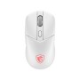 MSI MOUSE VERSA 300 W BIANCO, WIRELESS, OTTICO, 8000DPI,6 PULSANTI CON ROTELLA
